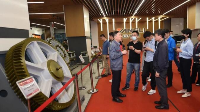 高質(zhì)量發(fā)展調(diào)研行”采訪團(tuán)走進(jìn)揚(yáng)力，央媒省媒共同聚焦！